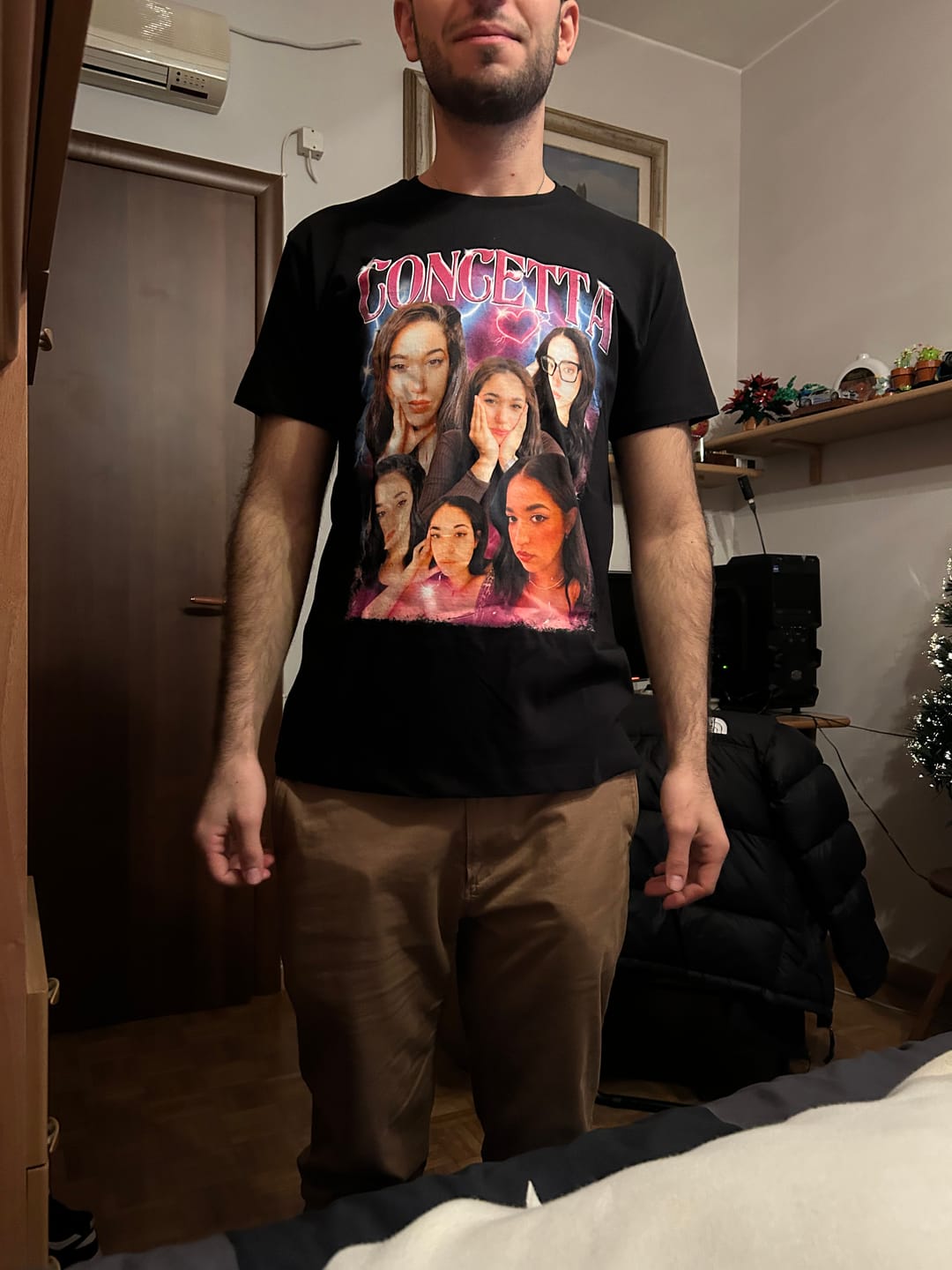 Customer photo review of BOOTLEG T-SHIRT GIORGIA TEMPLATE
