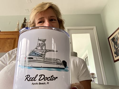 Customer photo review of Custom 30 oz XL Insulated Tumbler