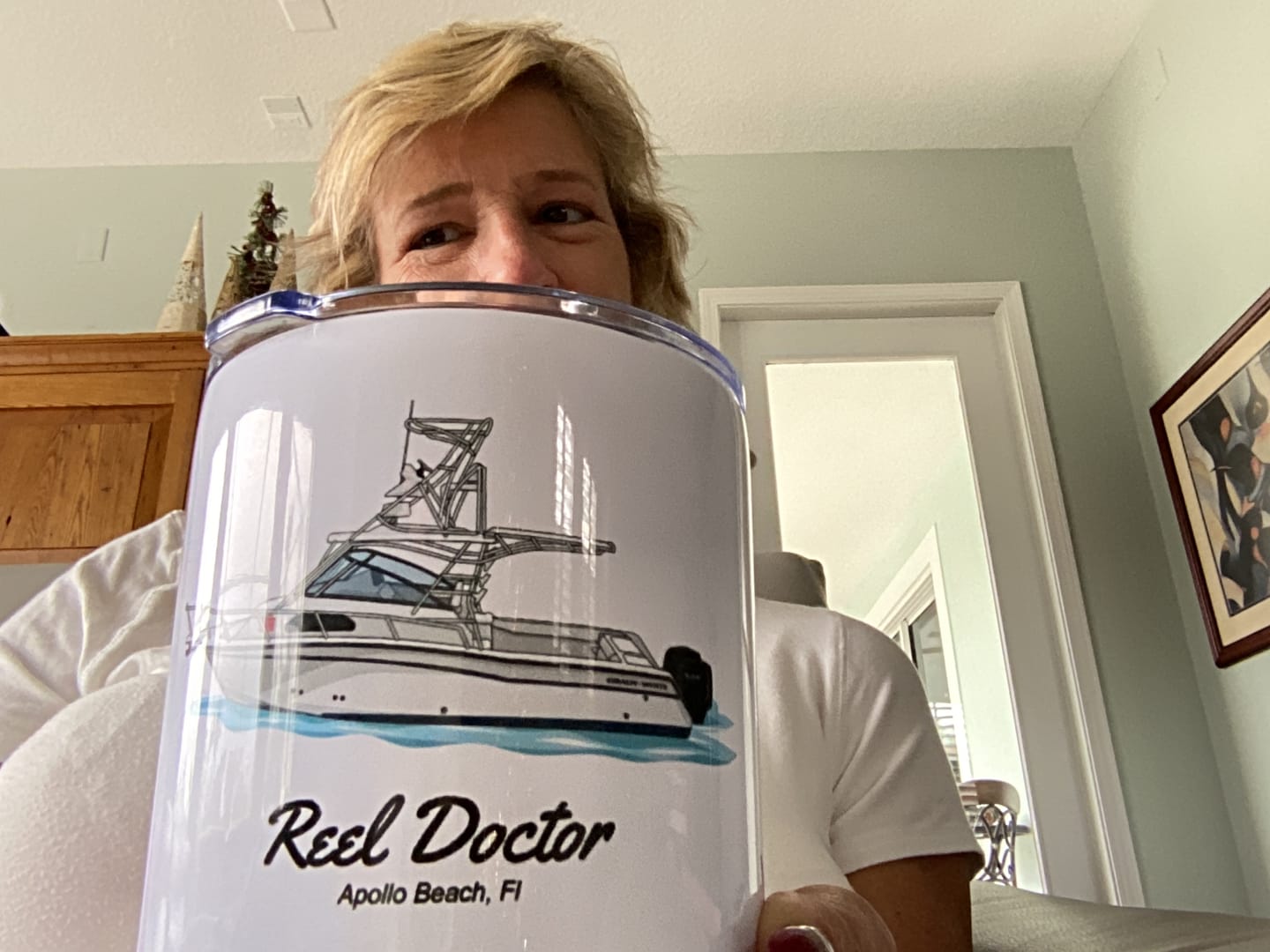 Customer photo review of Custom 30 oz XL Insulated Tumbler