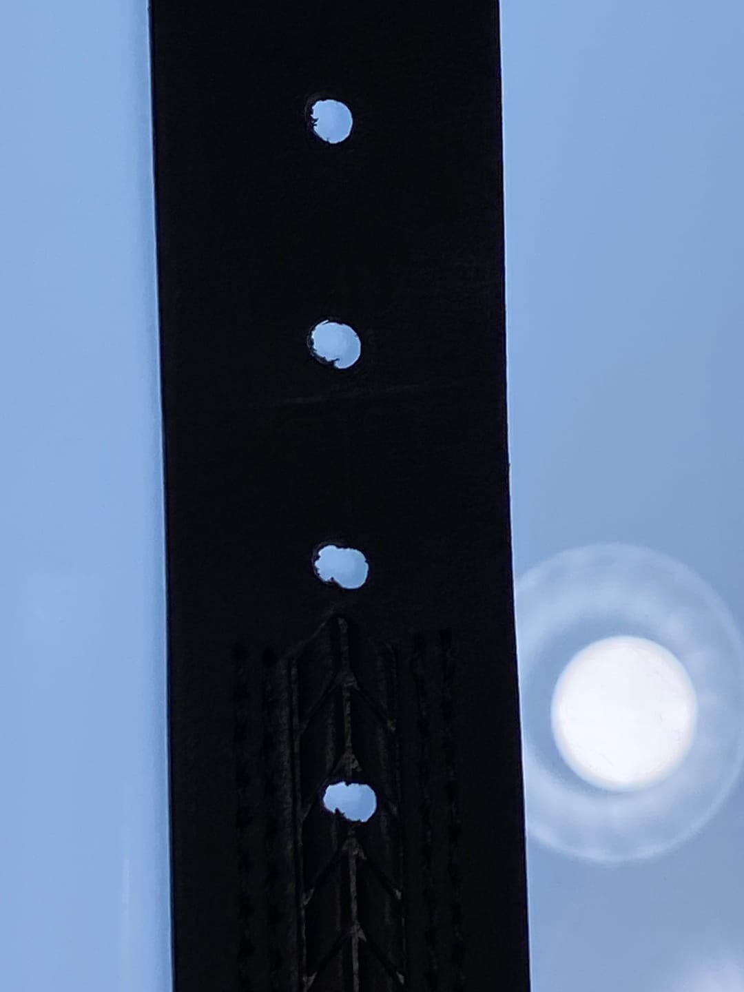 Customer photo review of The Purpose Belt - Arrow Patterned 100% Real Leather Belt