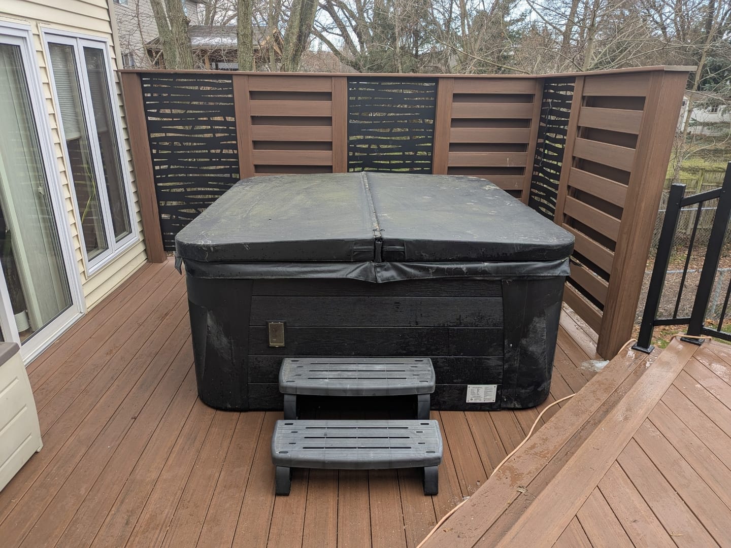 Customer photo review of Privacy Screen (Branch)