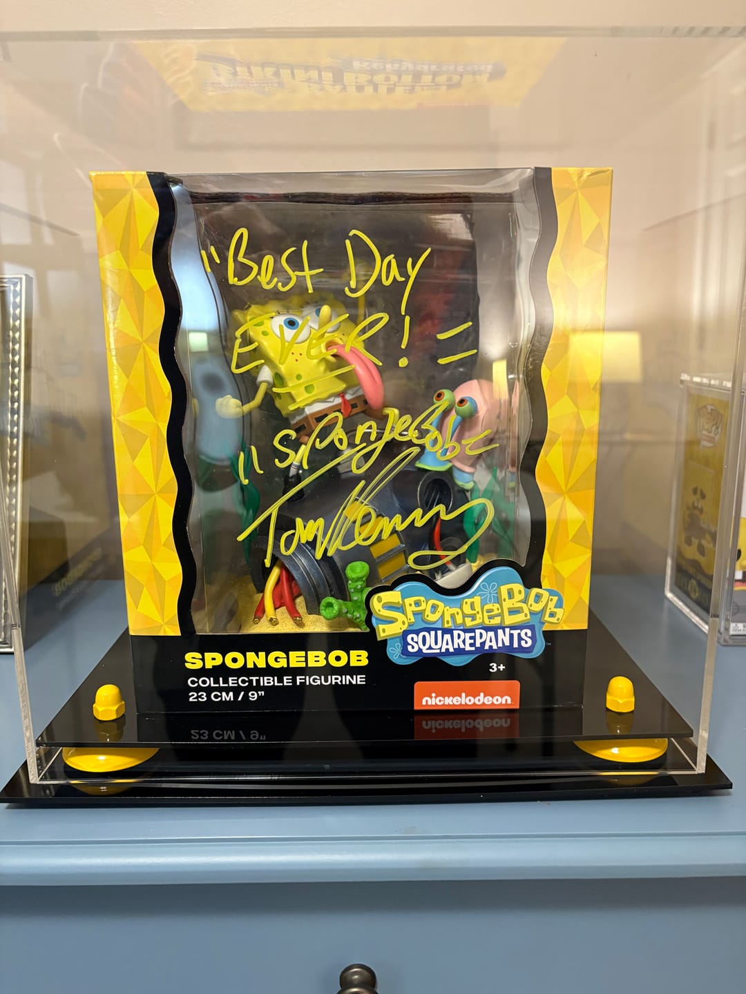 Customer photo review of Acrylic Versatile Display Case  12 X 12 X 12 - Clear (V34/A061)