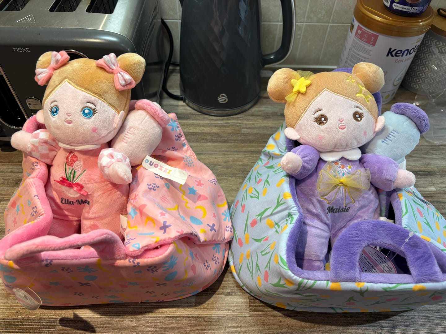 Customer photo review of Personalized 25 cm Plush Doll