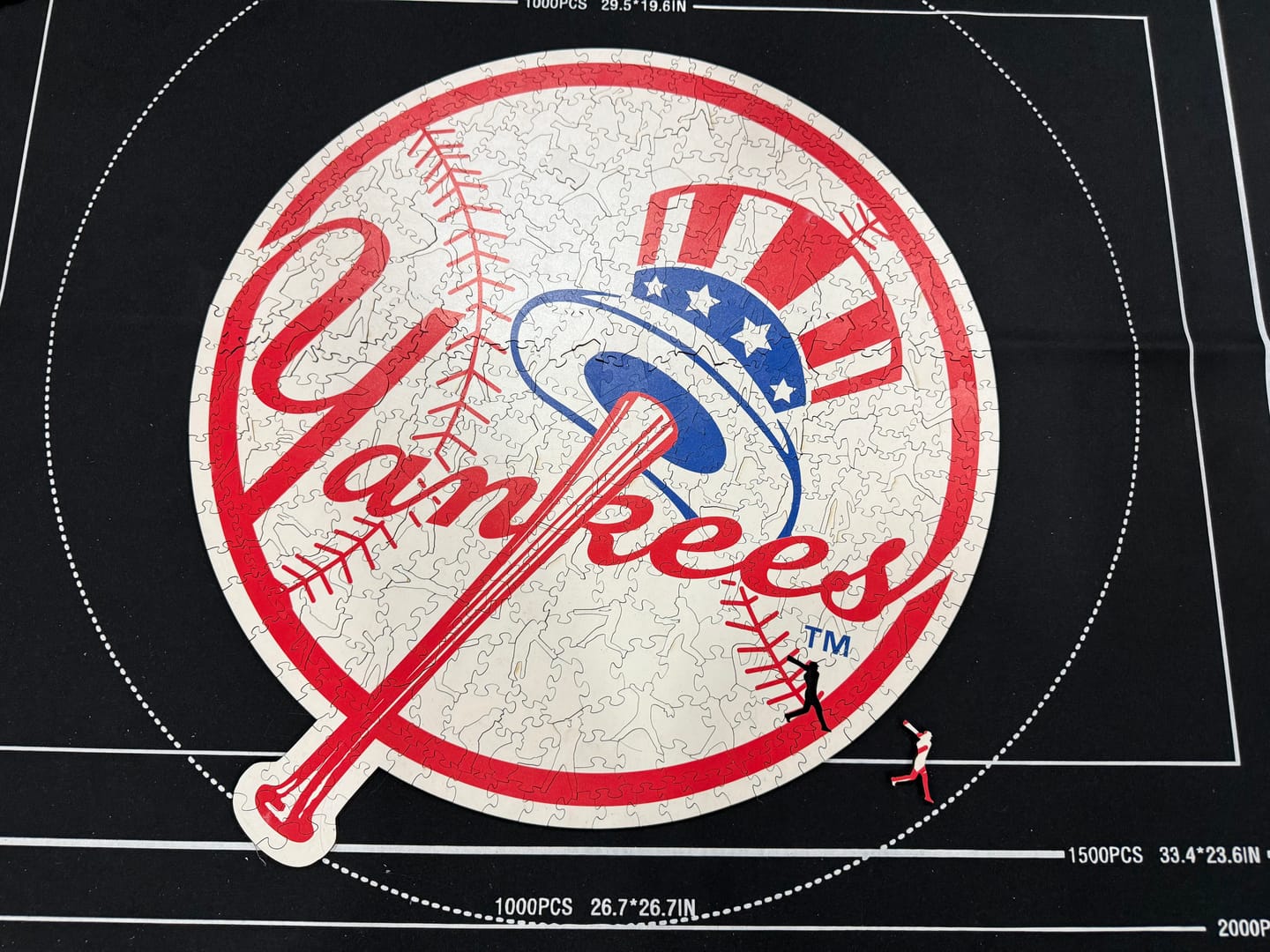 Customer photo review of New York Yankees™ - Wooden Puzzle