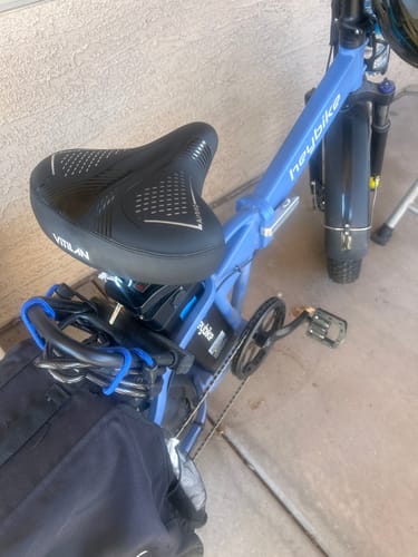 Customer photo review of High Resilience Soft Foam Sponge Bicycle Cushion,Waterproof Bicycle Seat
