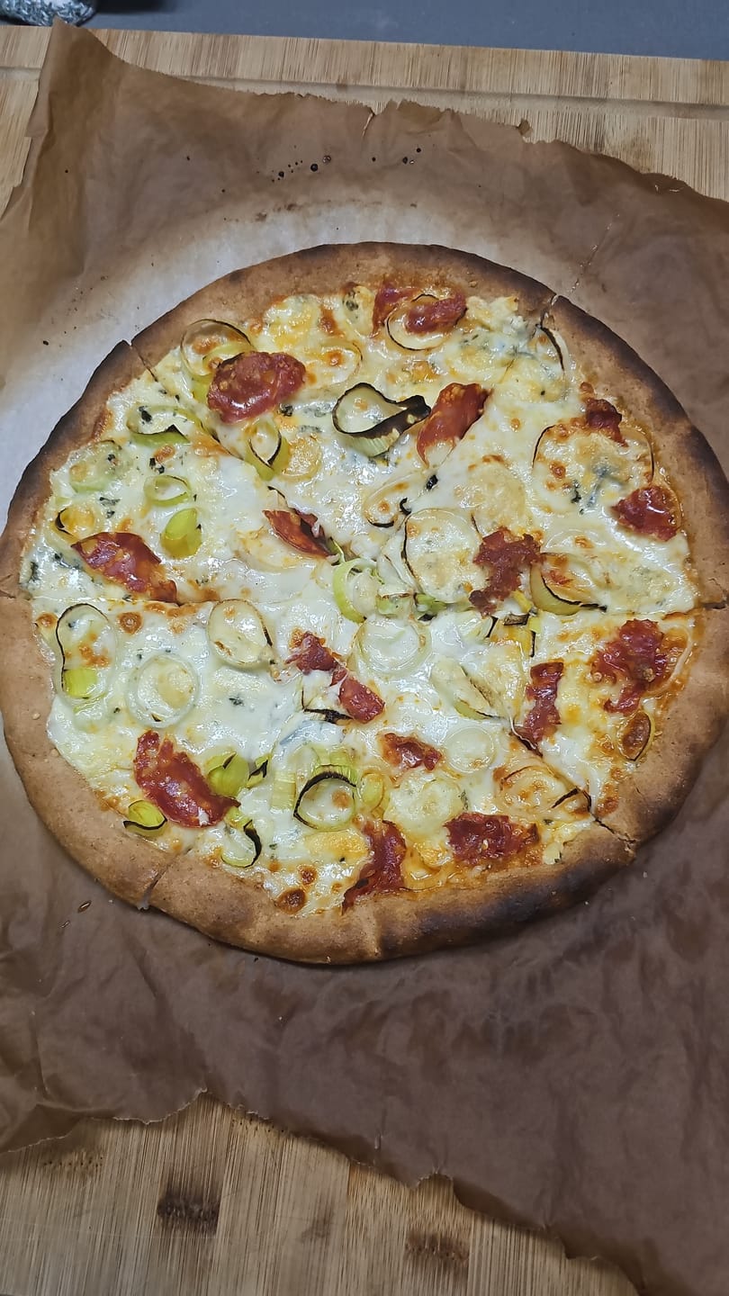 Customer photo review of Pizza SENZA GLUTINE E LATTOSIO