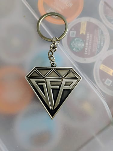 Customer photo review of DIAMOND KEYCHAIN