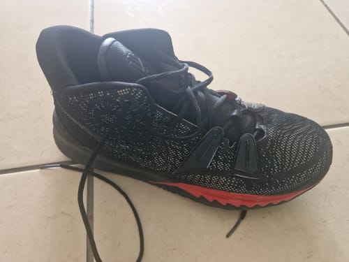Customer photo review of NIKE KYRIE 7 x BRED