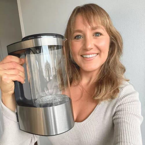 Customer photo review of HydroPitcher 68oz – Advanced Hydrogen Pitcher with Chlorine Removal