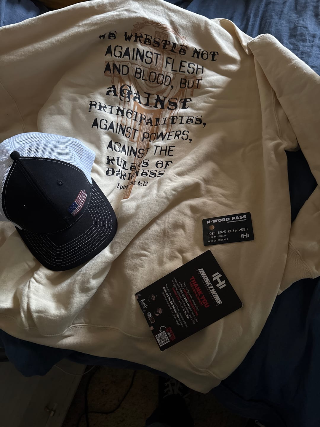 Customer photo review of N-Word Pass Card