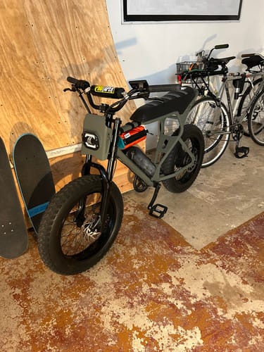 Customer photo review of Custom Seat Cover: Macfox X1