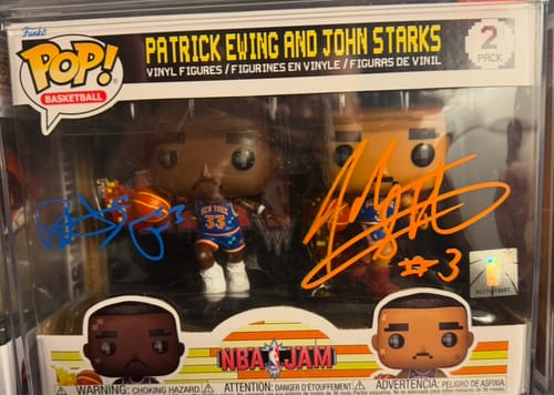 Customer photo review of Patrick Ewing Autograph Signing