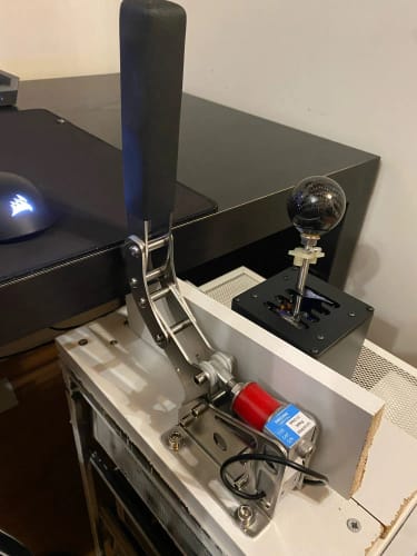 Customer photo review of Simsonn Racing Simulator Pressure Handbrake