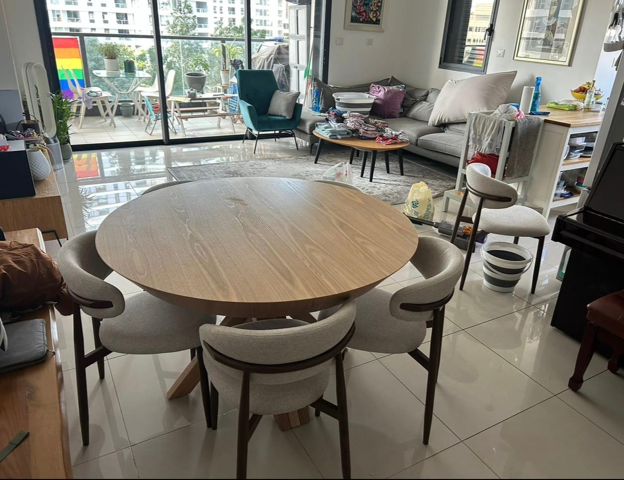 Customer photo review of שולחן פינת אוכל דגם פלורידה - Florida