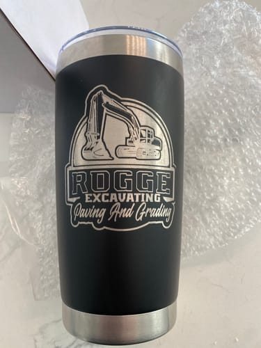 Customer photo review of (6 Pieces) Custom Laser Engraved - 20oz Tumblers