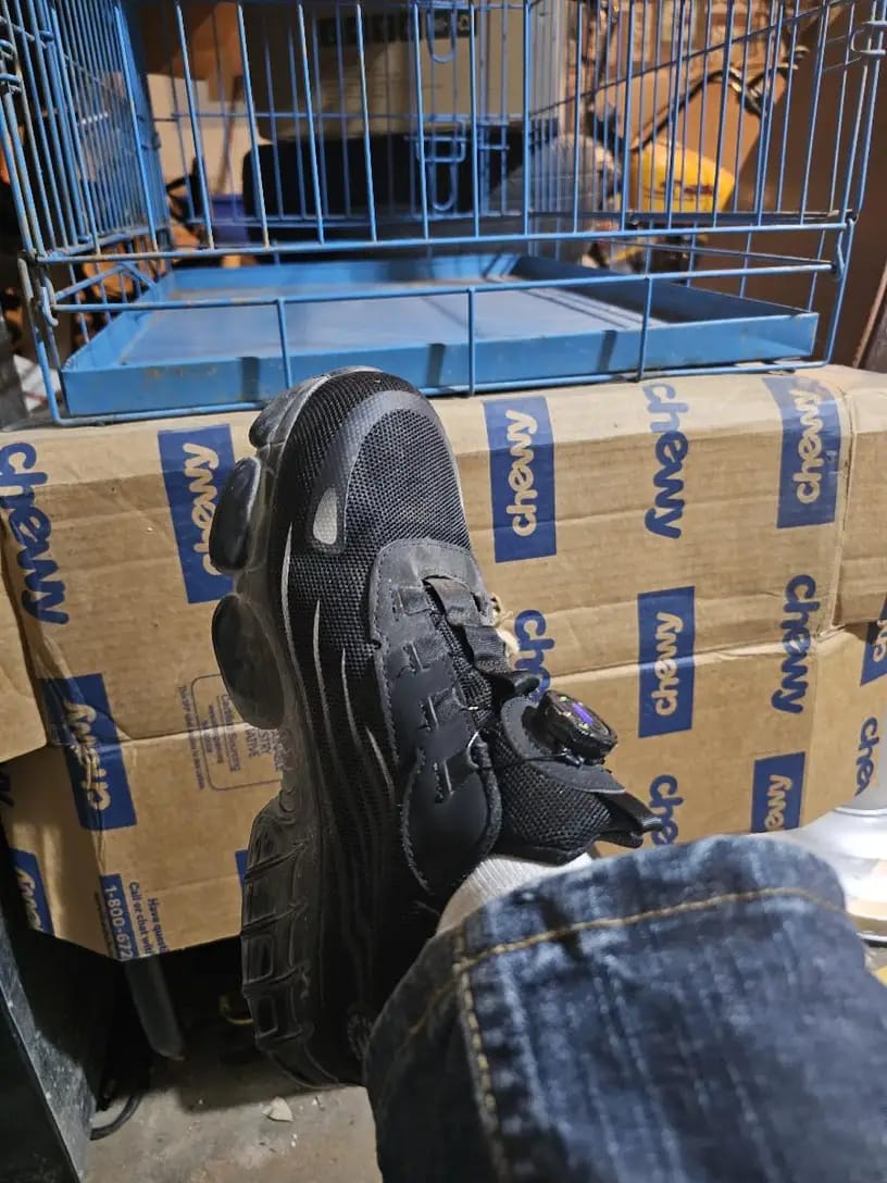 Customer photo review of Axon - Healthy & Protective Steel Toe Sneakers