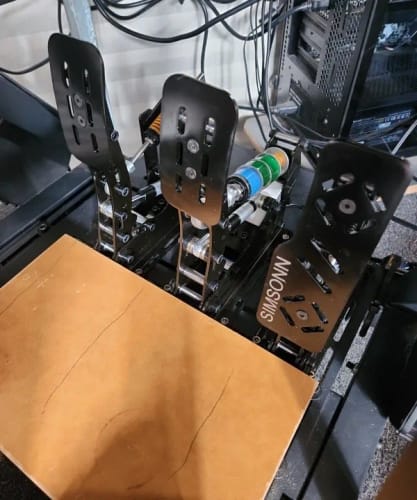 Customer photo review of Simsonn Racing Simulator Pro Pedal Manual and Automatic Gears