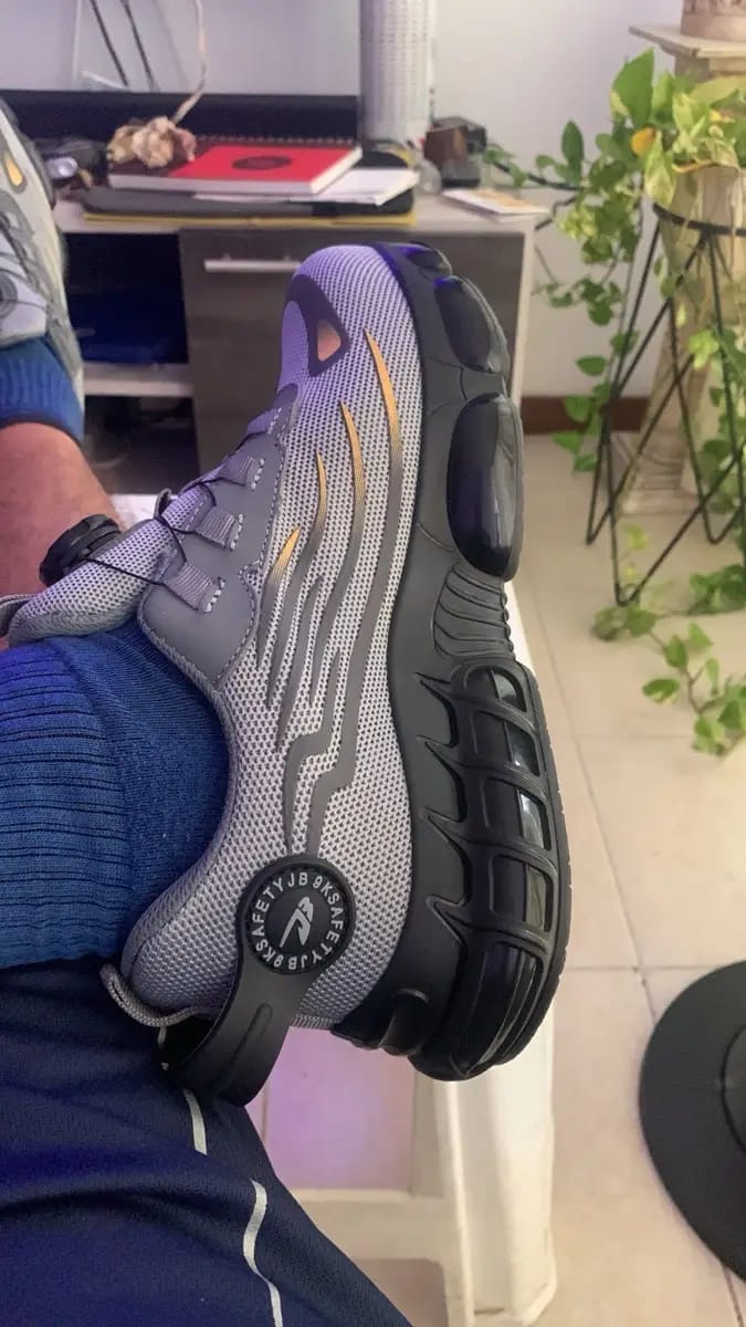 Customer photo review of Axon - Healthy & Protective Steel Toe Sneakers