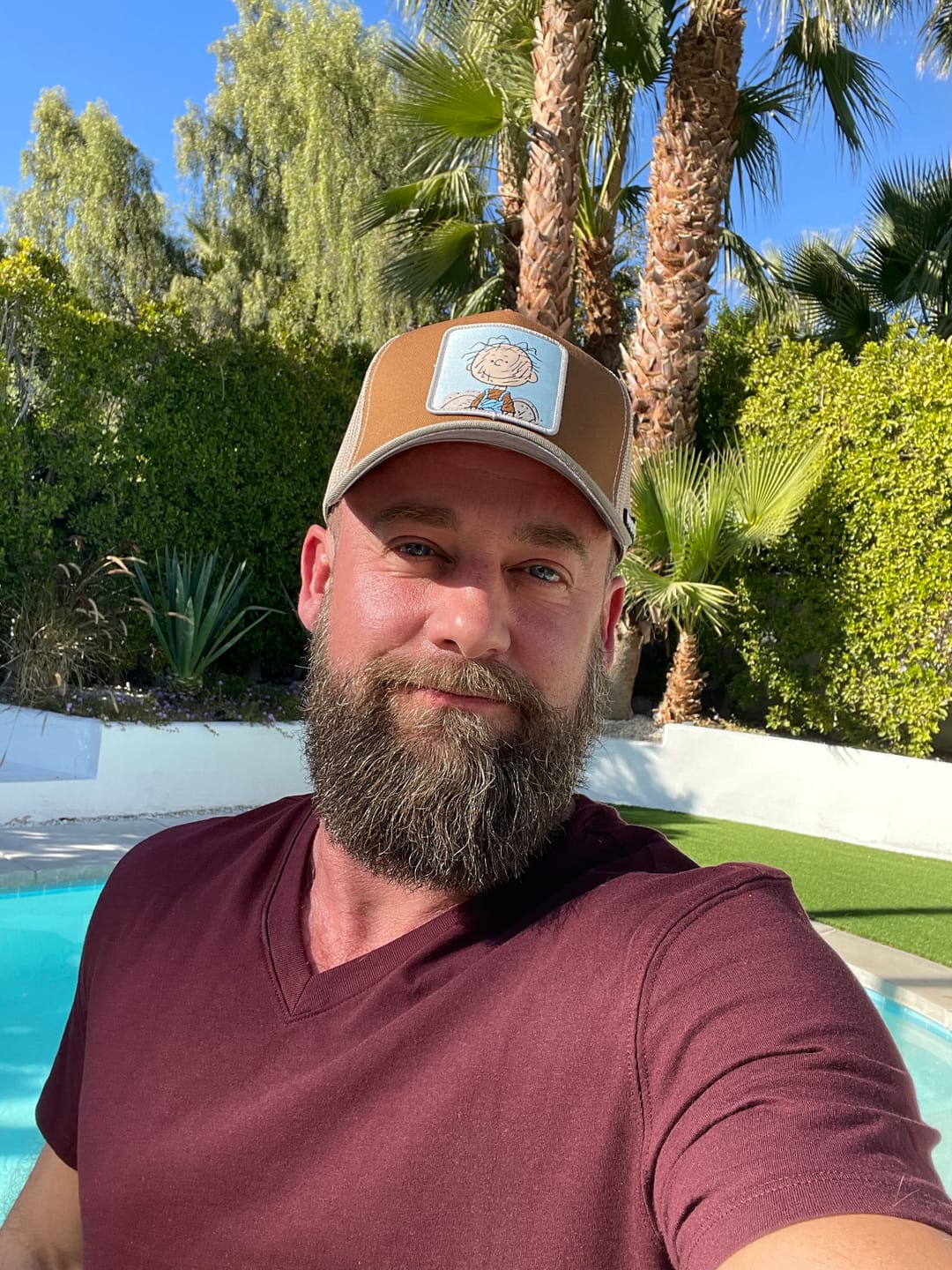Customer photo review of OVERLORD X Peanuts: Pigpen Trucker Cap