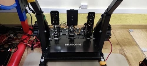Customer photo review of Simsonn Racing Simulator Pro Pedal Manual and Automatic Gears