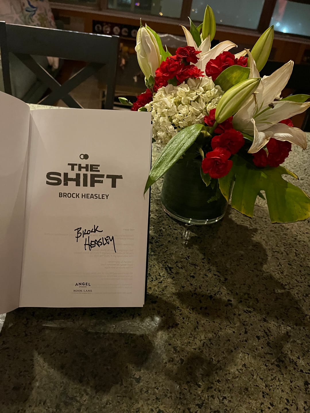 Customer photo review of The Shift Novel