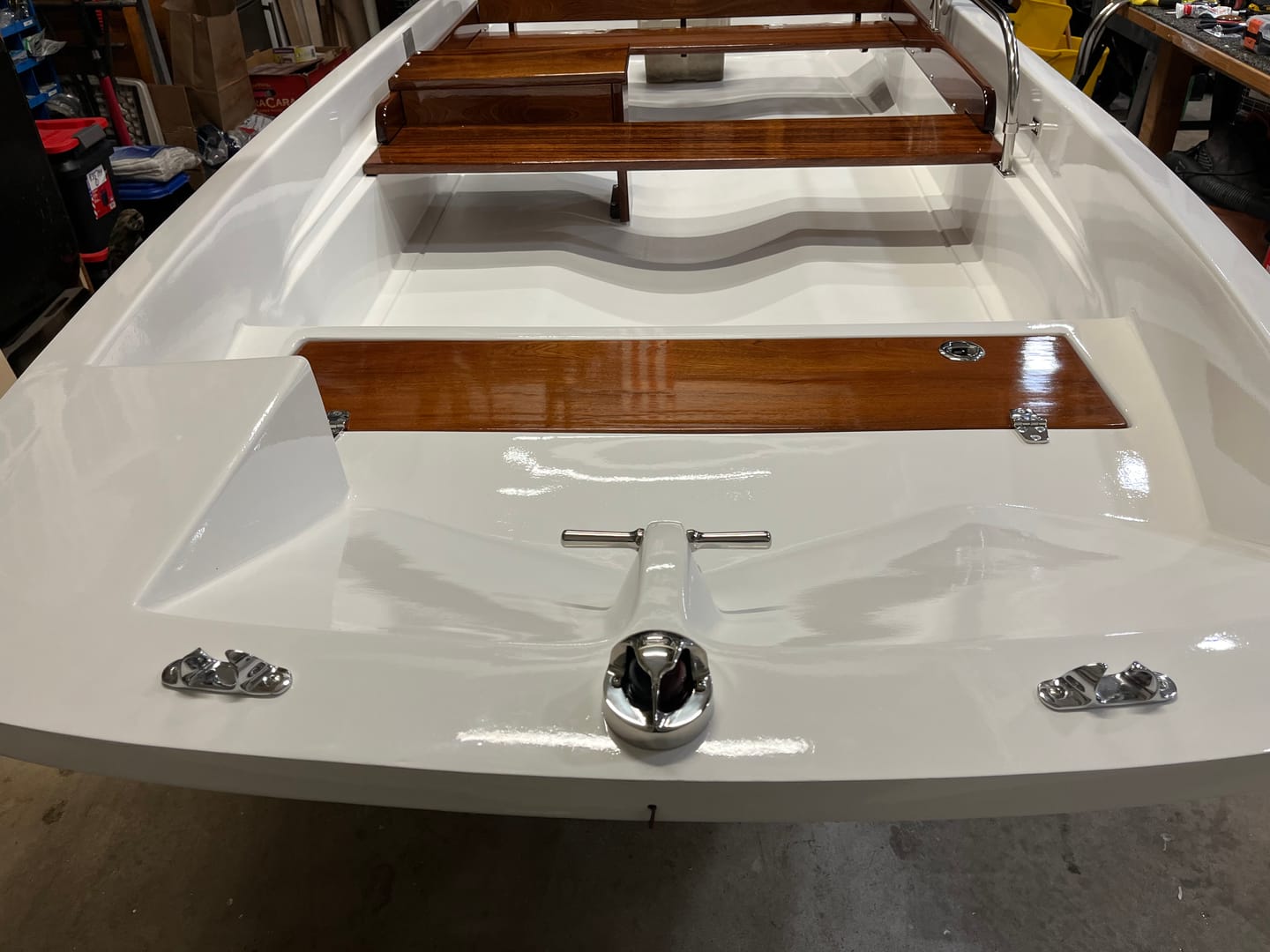 Customer photo review of Boston Whaler Classic Bow Light (1958-1984), Navigation Light (Led) 316 Stainless; *Not Perko*
