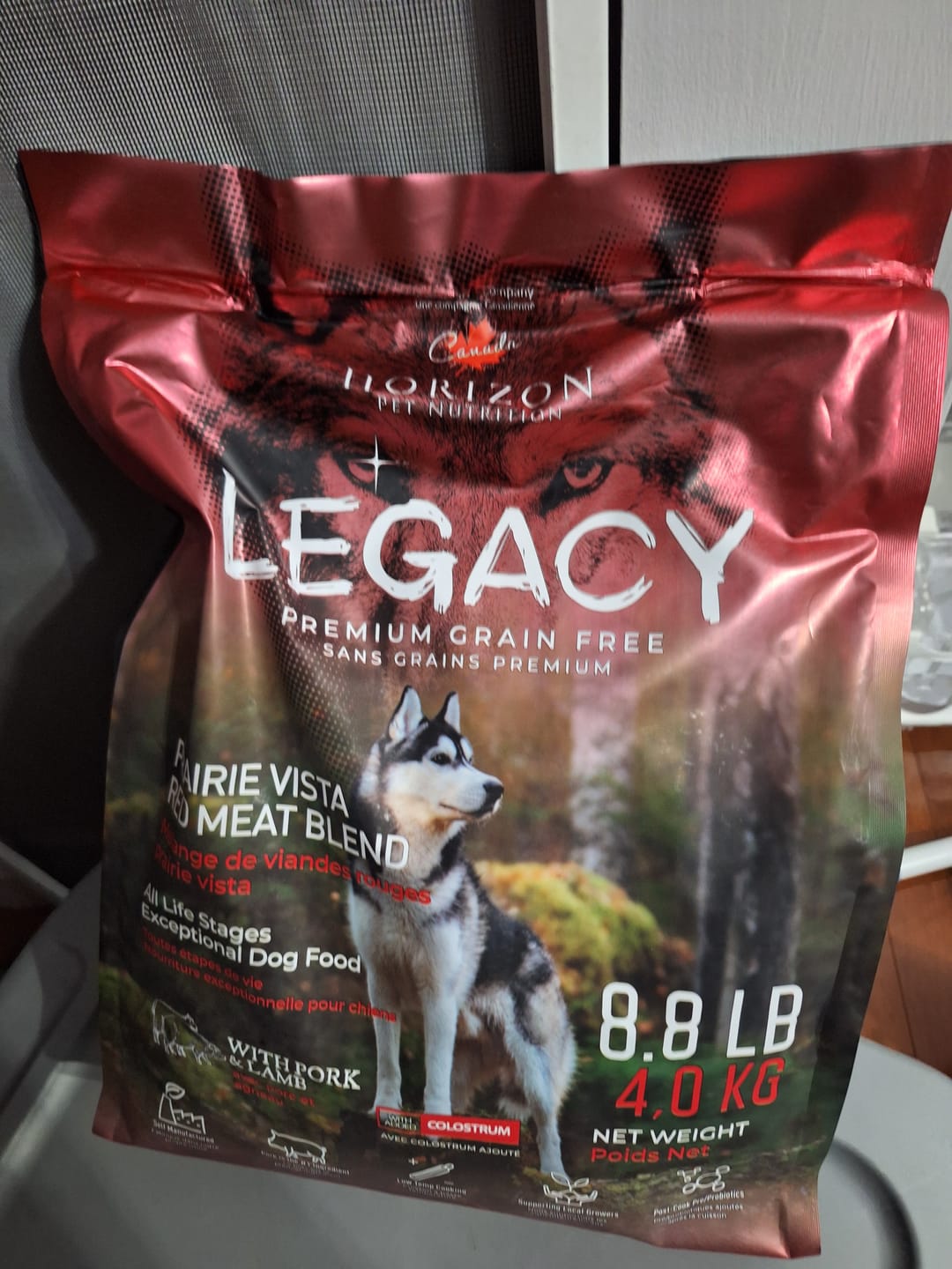 Customer photo review of Legacy - Nourriture pour chien - Variétés de Saveur