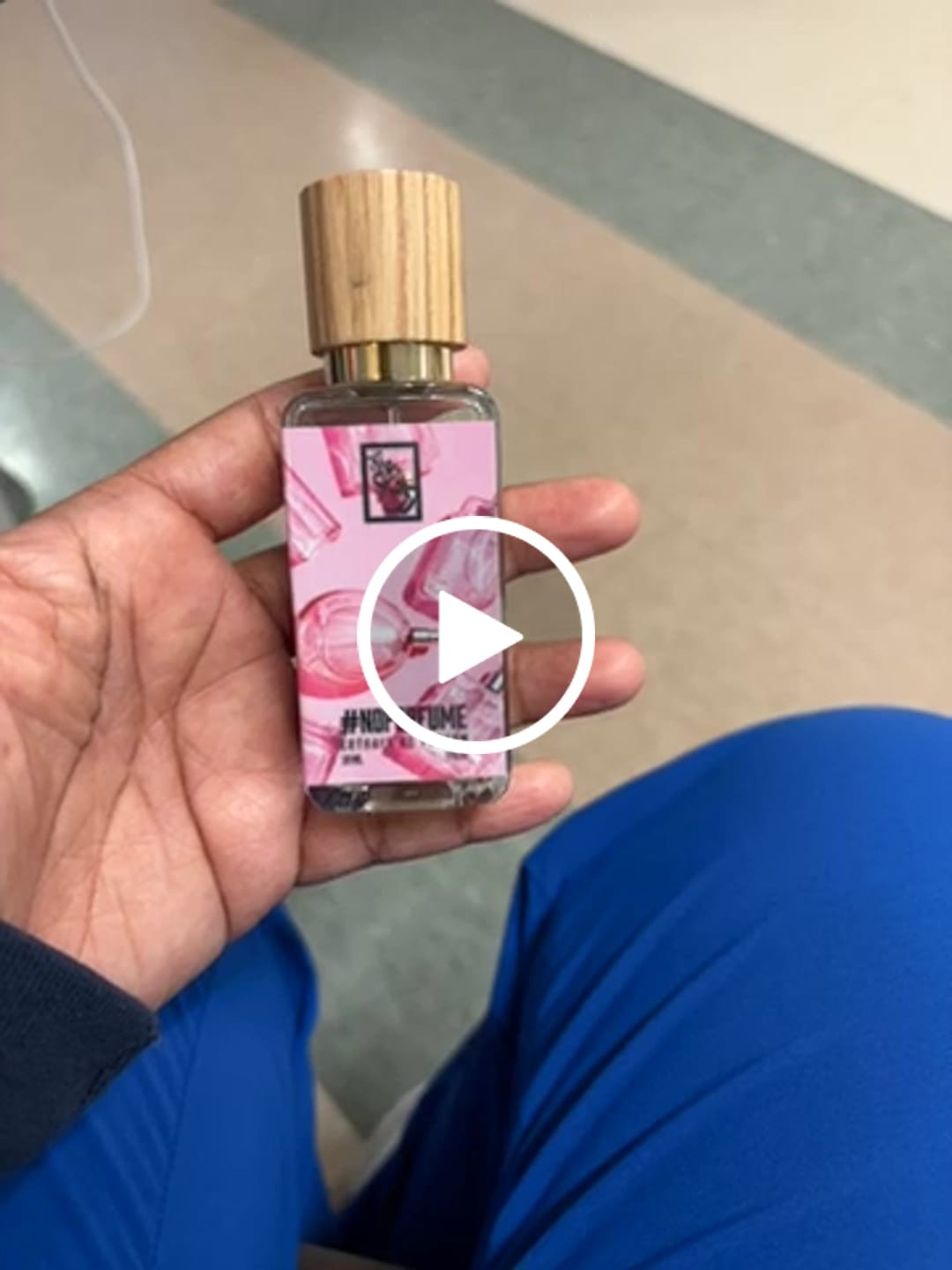 Customer video review of #NoPerfume