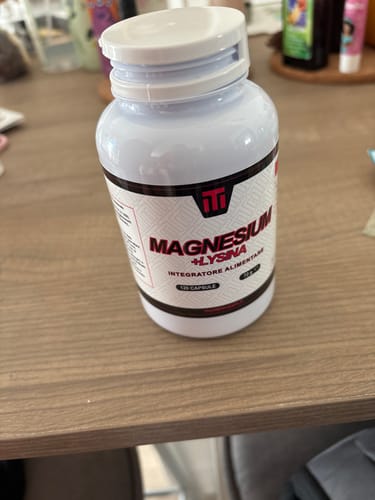 Customer photo review of Magnesium + LYSINA - 120 cps