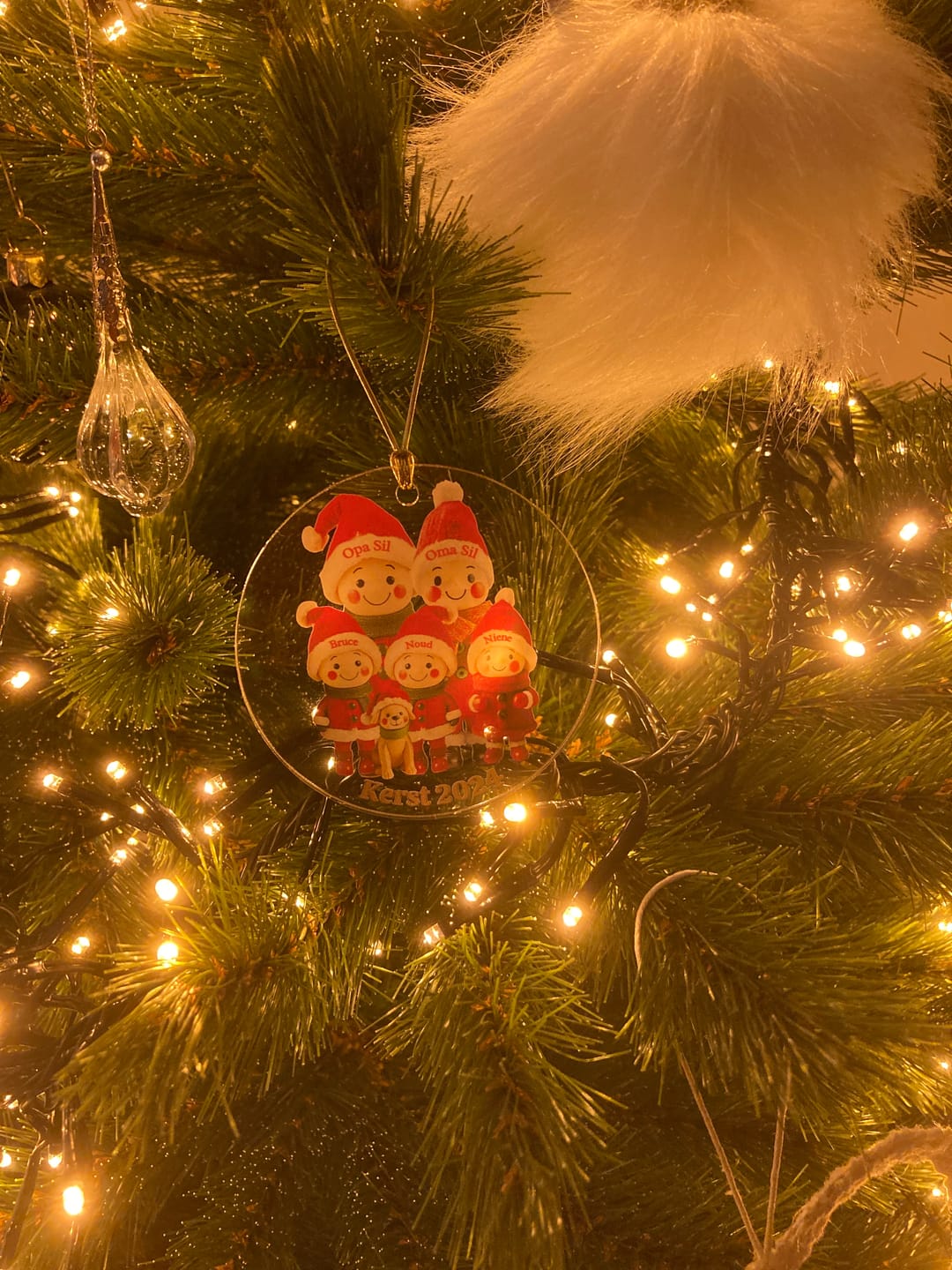 Customer photo review of Geschenkverpackung für Baumschmuck Rot