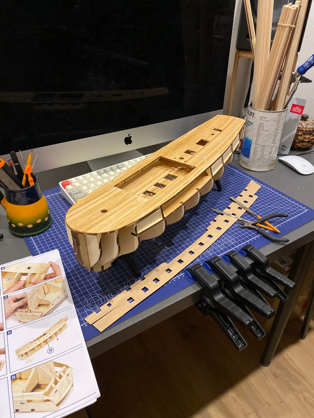 Customer photo review of Maqueta Barco Diana