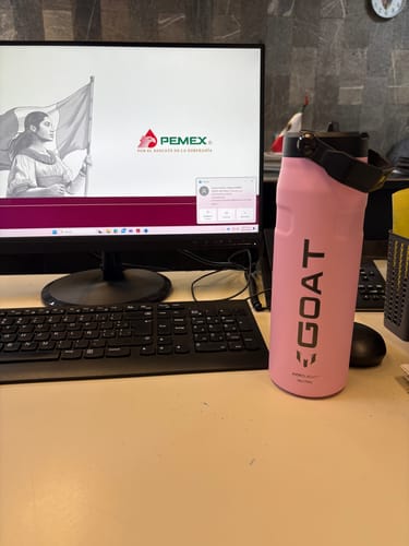 Customer photo review of Messi X Stanley 1913 Iceflow™ Flip Straw 2.0 Bottle | 709ML