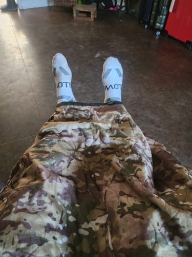 Customer photo review of Men's Alpaca Socks