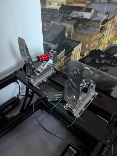 Customer photo review of Simsonn Racing Simulator Pro Pedal Manual and Automatic Gears