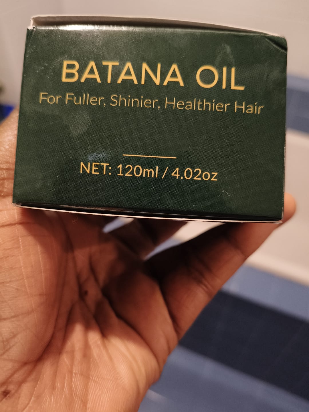 Customer photo review of Batana Oil for Hair