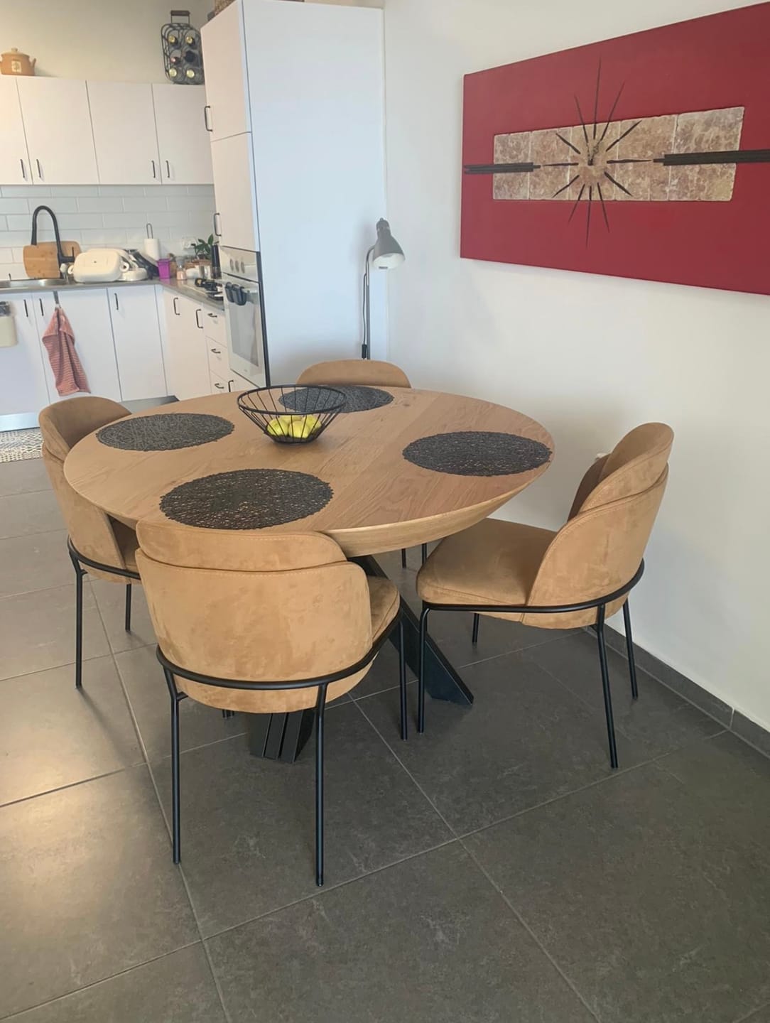 Customer photo review of שולחן פינת אוכל דגם פלורידה - Florida
