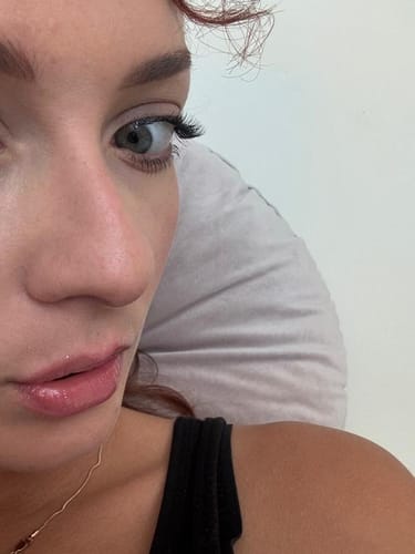 Customer photo review of STARLIGHT Self-adhesive  Cluster Lashes