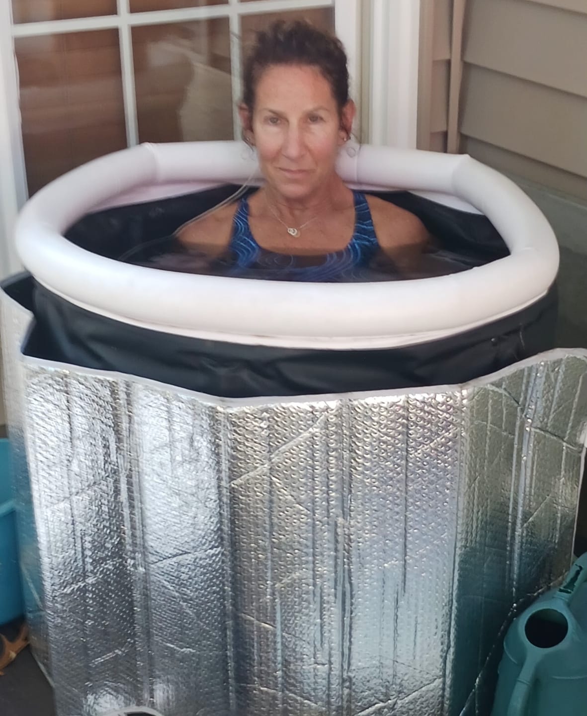 Customer photo review of nurecover Pod - Portable Ice Bath