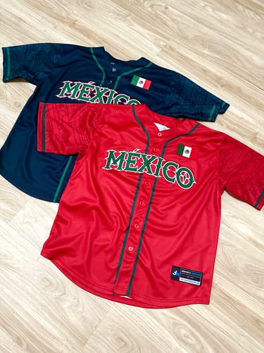 Customer photo review of Mexico Custom Baseball Jersey