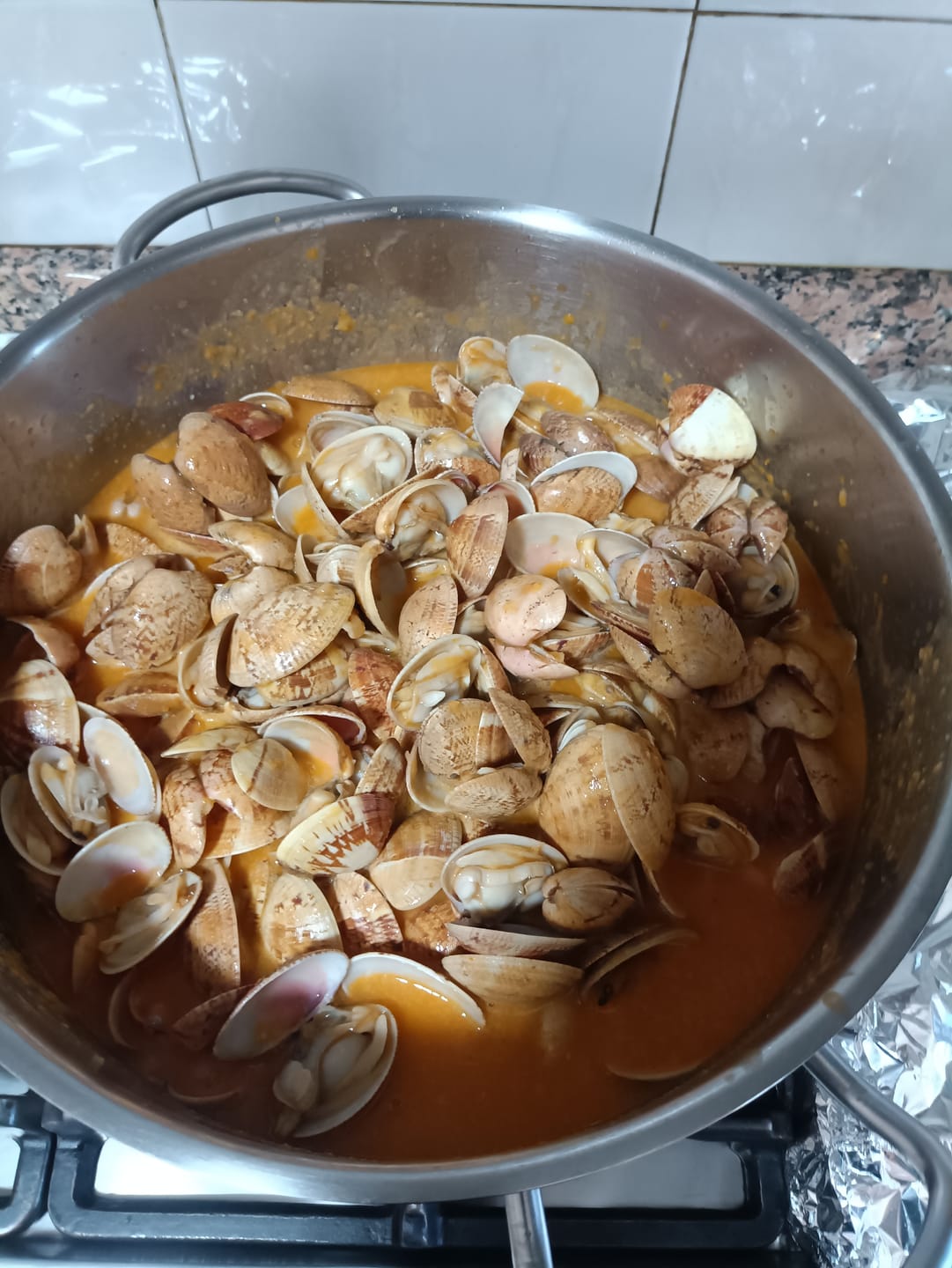 Customer photo review of Almeja rubia