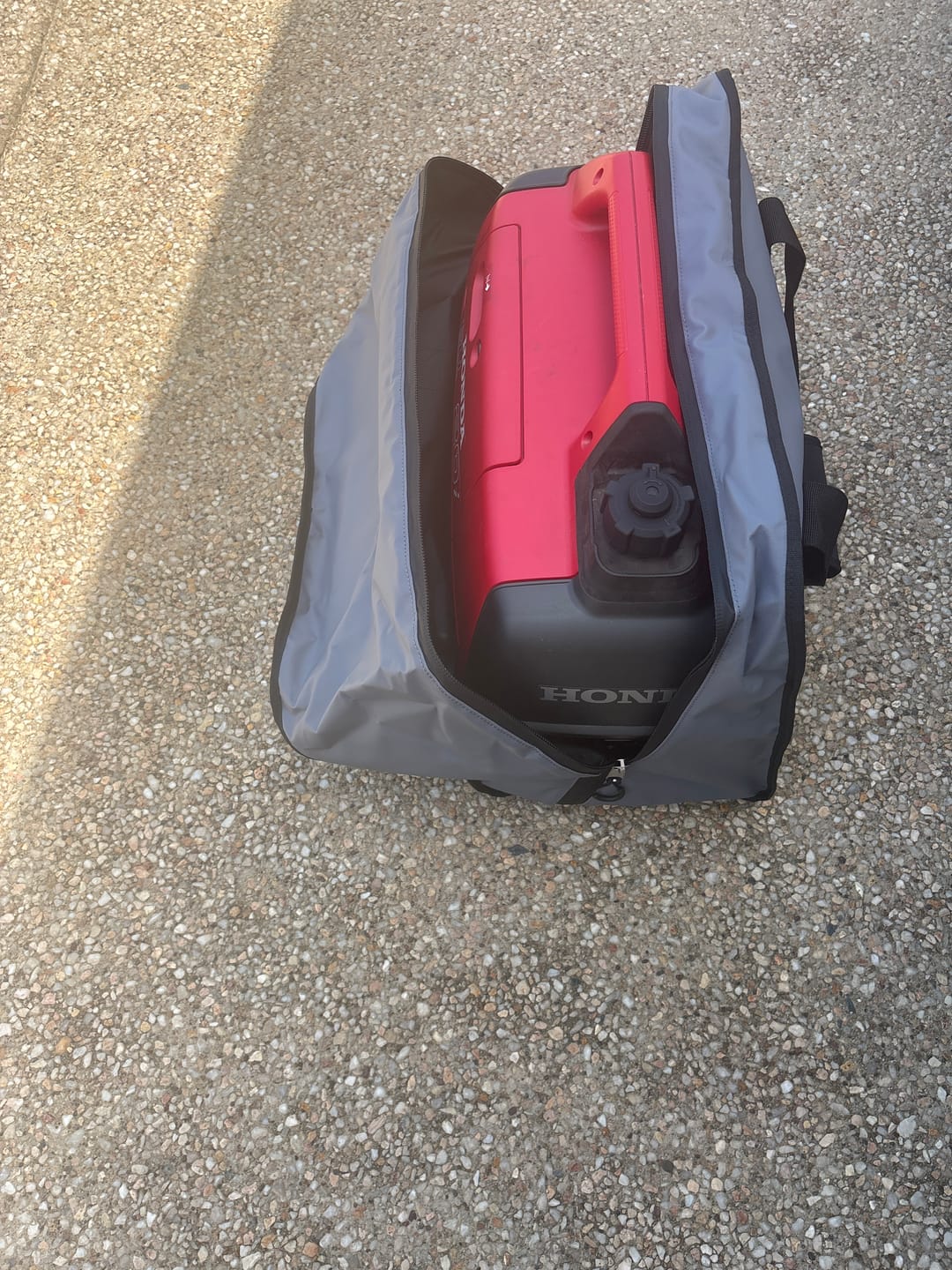 Customer photo review of Honda Generator Carry Bags