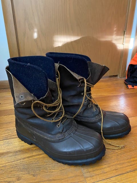 Customer photo review of Wool Felt Replacement Boot Liners (826 BB)