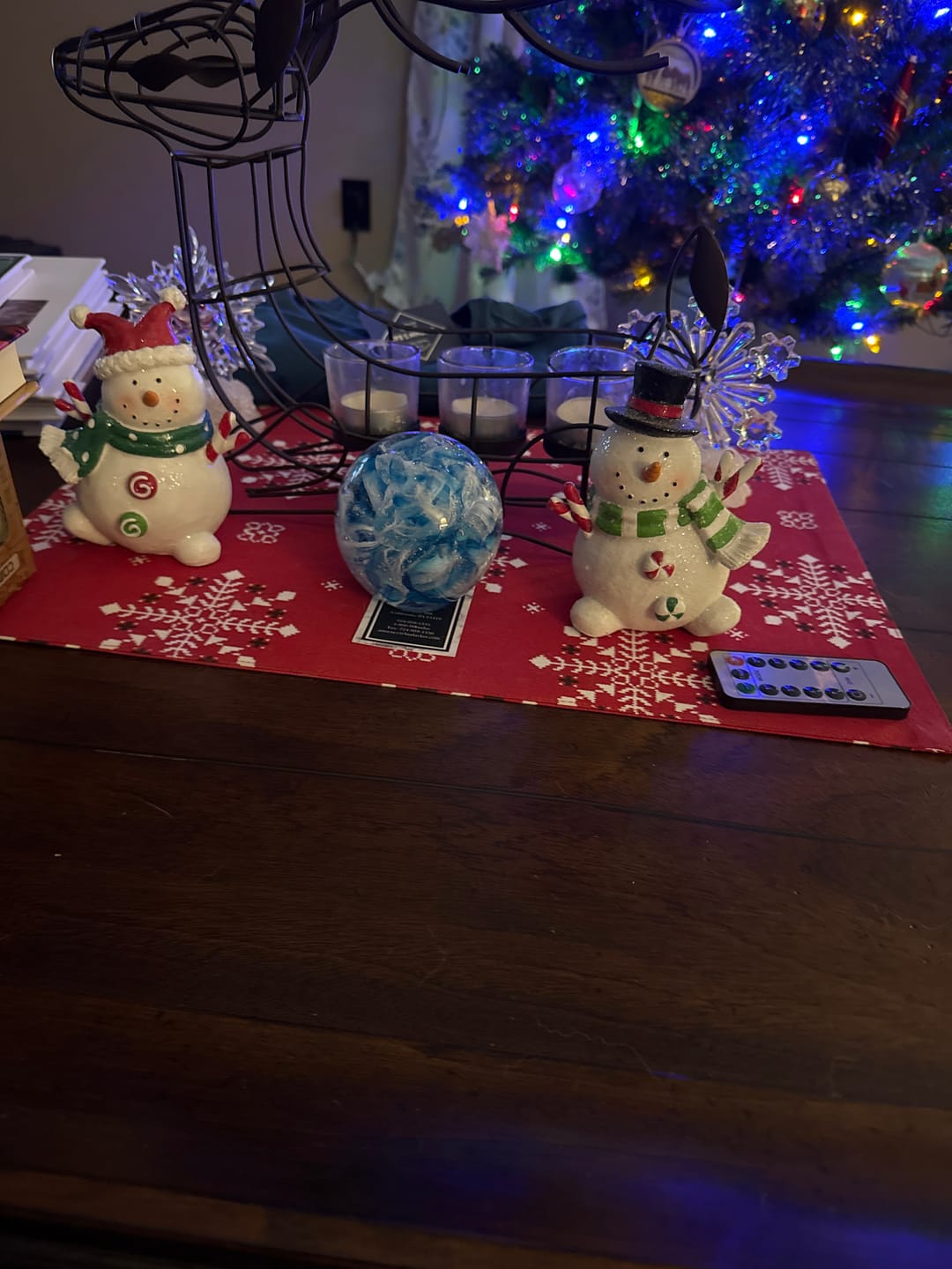 Customer photo review of Cotton Candy Orb with Infused Cremation Ashes