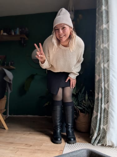 Customer photo review of InvisiTights™ | gefütterte Strumpfhose (2024 Version)