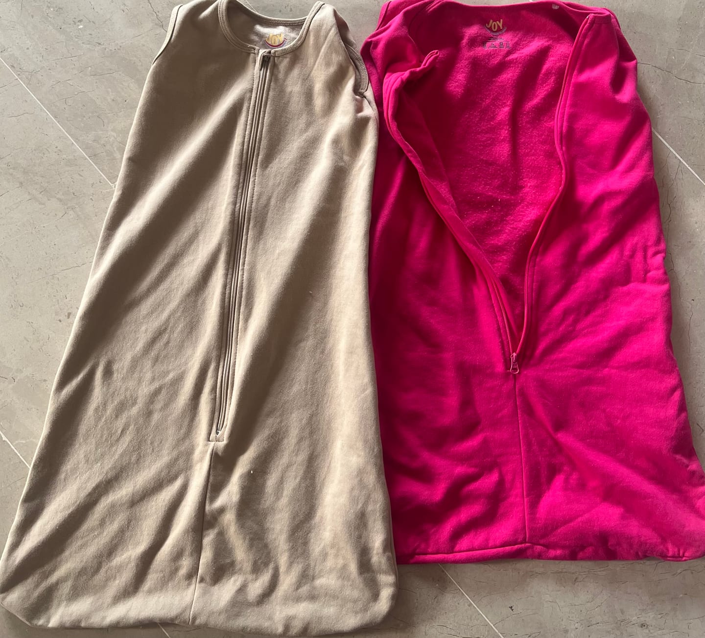 Customer photo review of Sleeping Sack pack of 2 (winter edition)