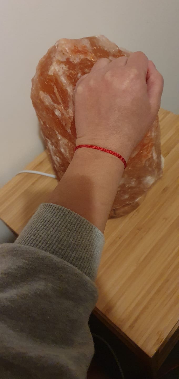 Customer photo review of Bracelet Porte Bonheur "Tibétain"