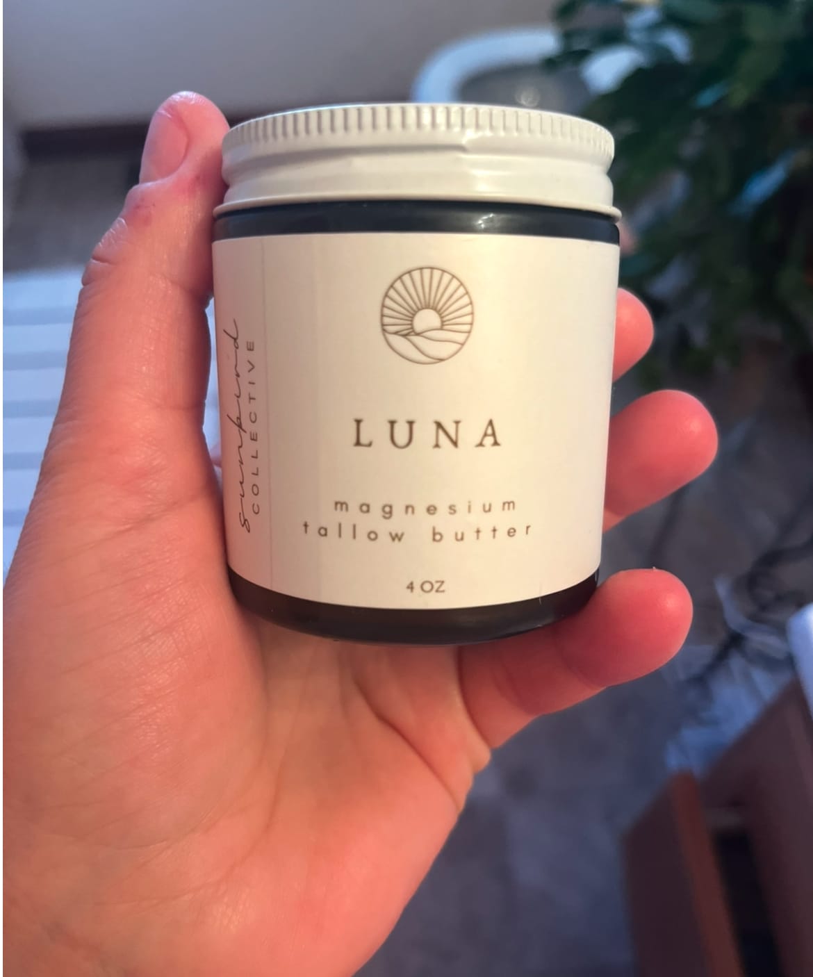 Customer photo review of luna / tallow magnesium butter