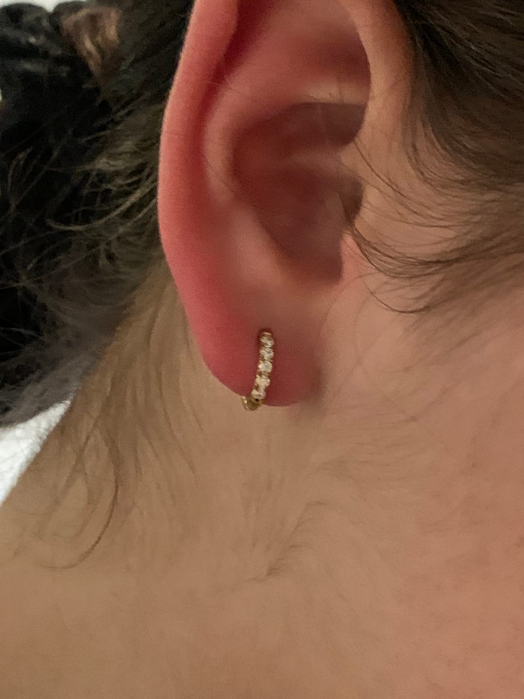 Customer photo review of Klara Ohrringe | 18K vergoldet