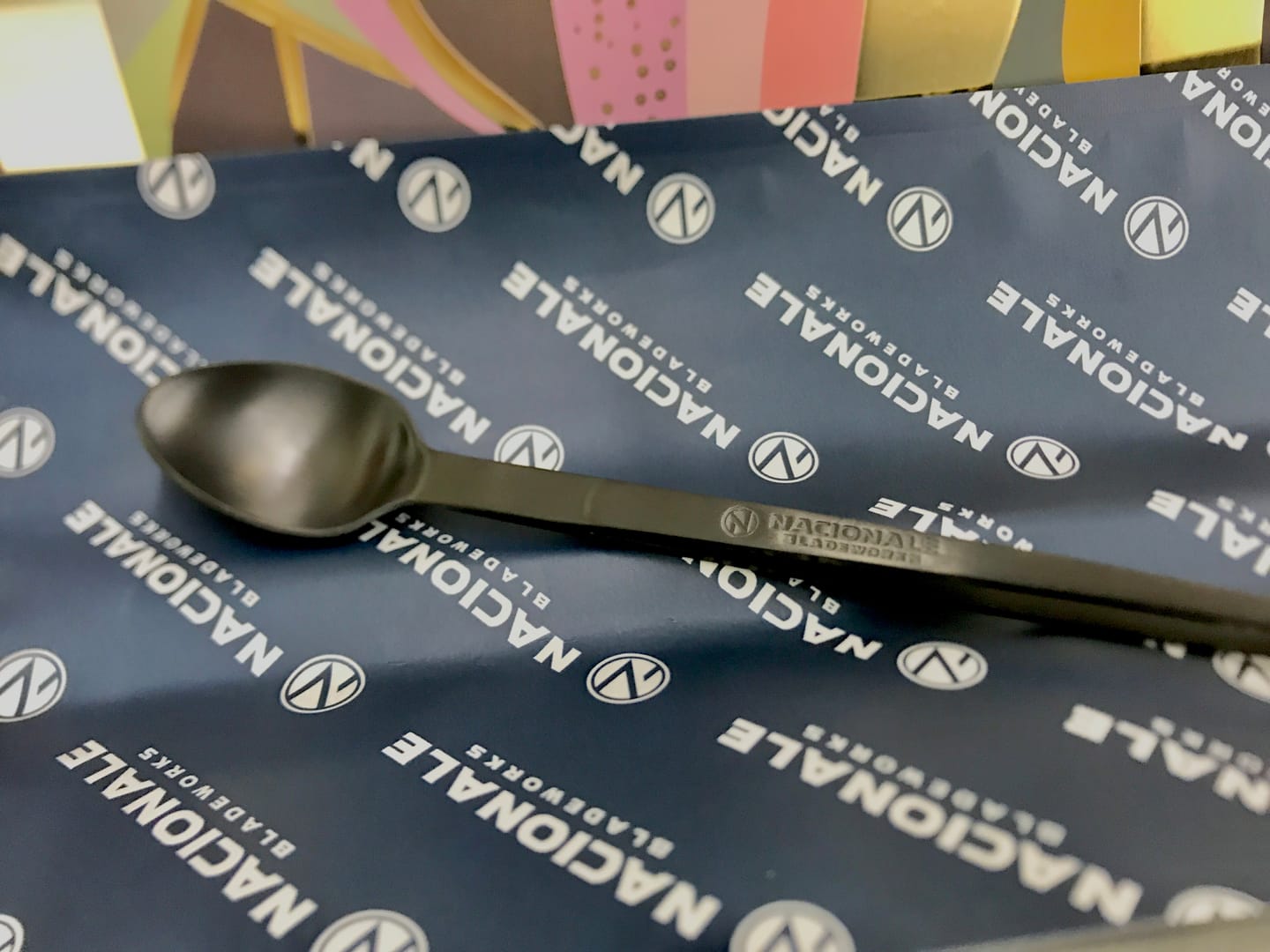 Customer photo review of 205mm 2-in-1 Spoon + Tweezer Tool