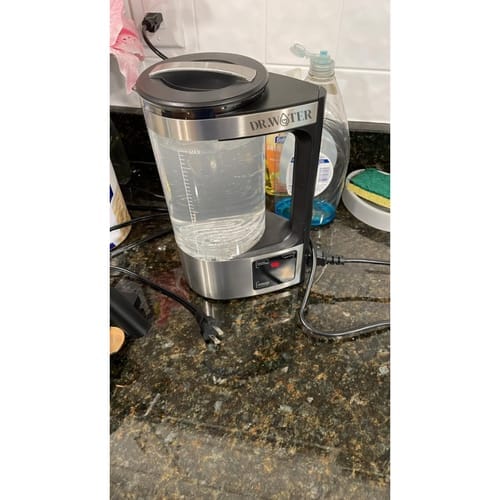 Customer photo review of HydroPitcher 68oz – Advanced Hydrogen Pitcher with Chlorine Removal